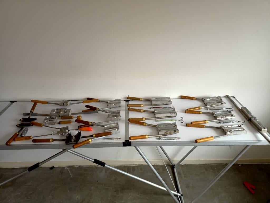 16x Pilkermal Loodmal Jigkop - Voor Zeebaars/Kabeljauw., Ophalen of Verzenden, Gebruikt, Overige typen