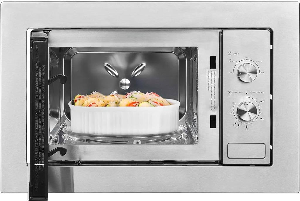 Combimagnetron, nishoogte 38cm, HIMG 3810, Nieuw in doos !, Ophalen of Verzenden, Magnetron, Inbouw, Draaiplateau