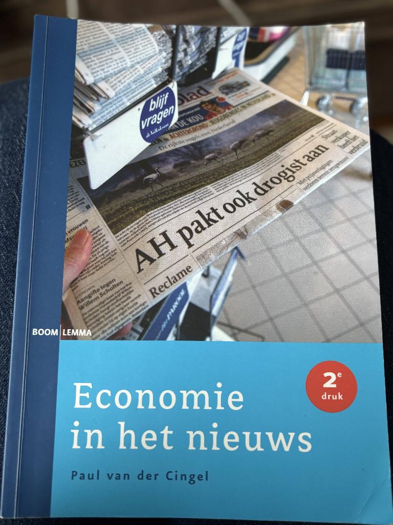 Economie in het nieuws, Boeken, Gelezen, Paul van der Cingel, Alpha, HBO