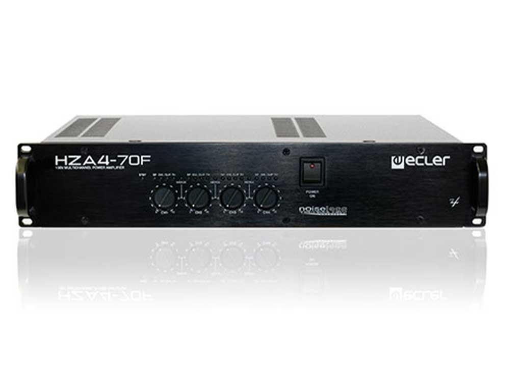 Ecler NZA 4-70 + remote control & IR remote, Ophalen of Verzenden, Zo goed als nieuw