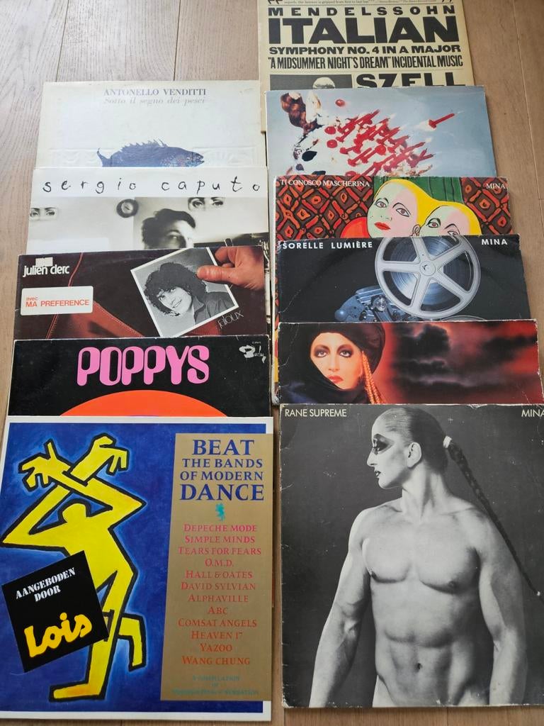 Lp's te koop Italiaanse muziek, Ophalen of Verzenden, Gebruikt, Overige formaten