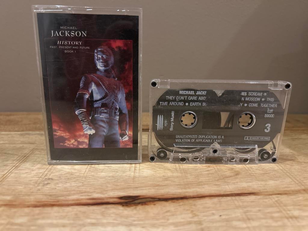 Michael Jackson - History Cassetteband, Gebruikt, 1 bandje, Ophalen of Verzenden, Origineel