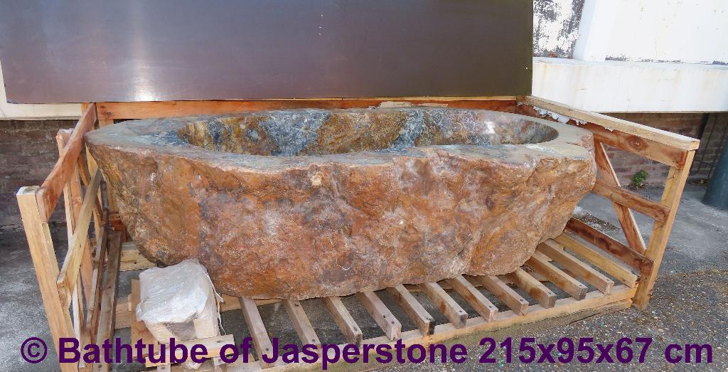 badkuip van natuursteen Jasper Stone!!en Riviersteen Graniet, Ophalen, Steen, Oordeelsestraat 58, JPpol Trading