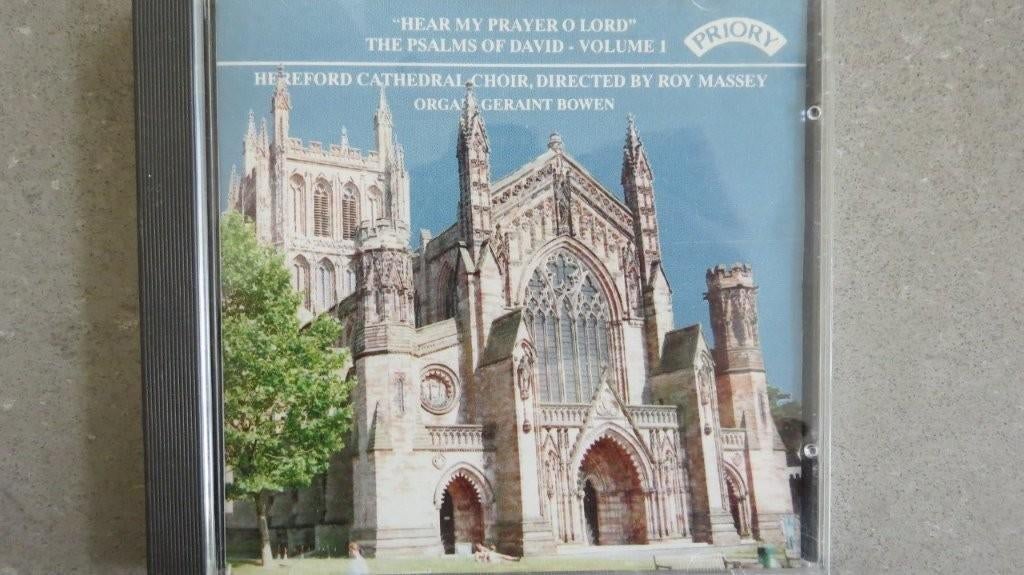 Cd orgel en koor: Psalms of David, Hereford Catrhedral Choir, Ophalen of Verzenden, Zo goed als nieuw, Gospel