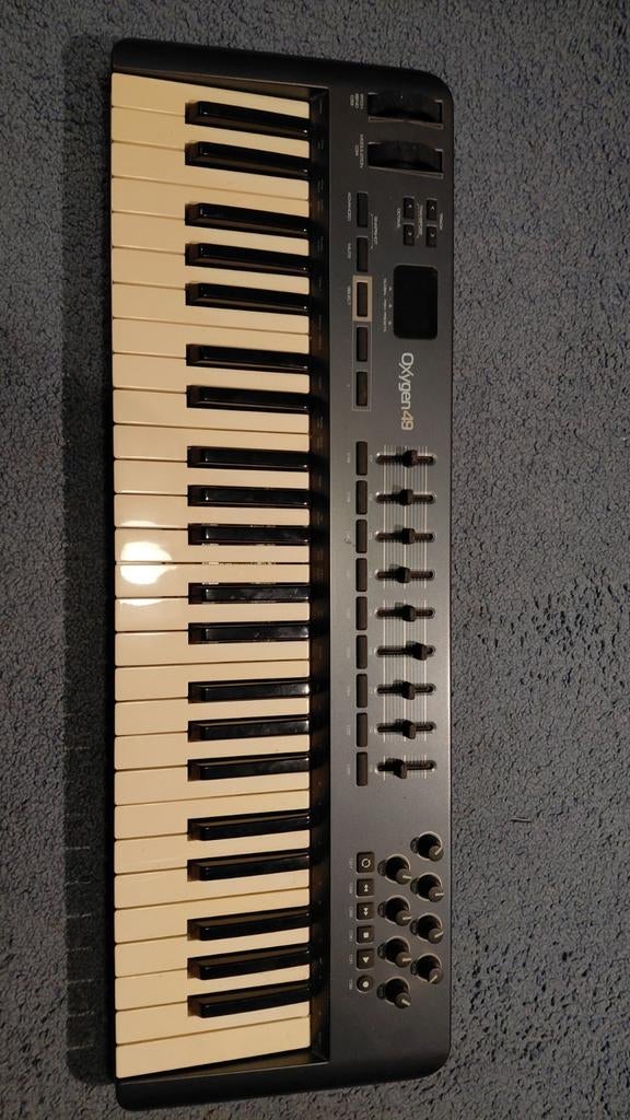 M-Audio Oxygen 49 MIDI Keyboard, Gebruikt, Ophalen of Verzenden, Midi-aansluiting, 49 toetsen