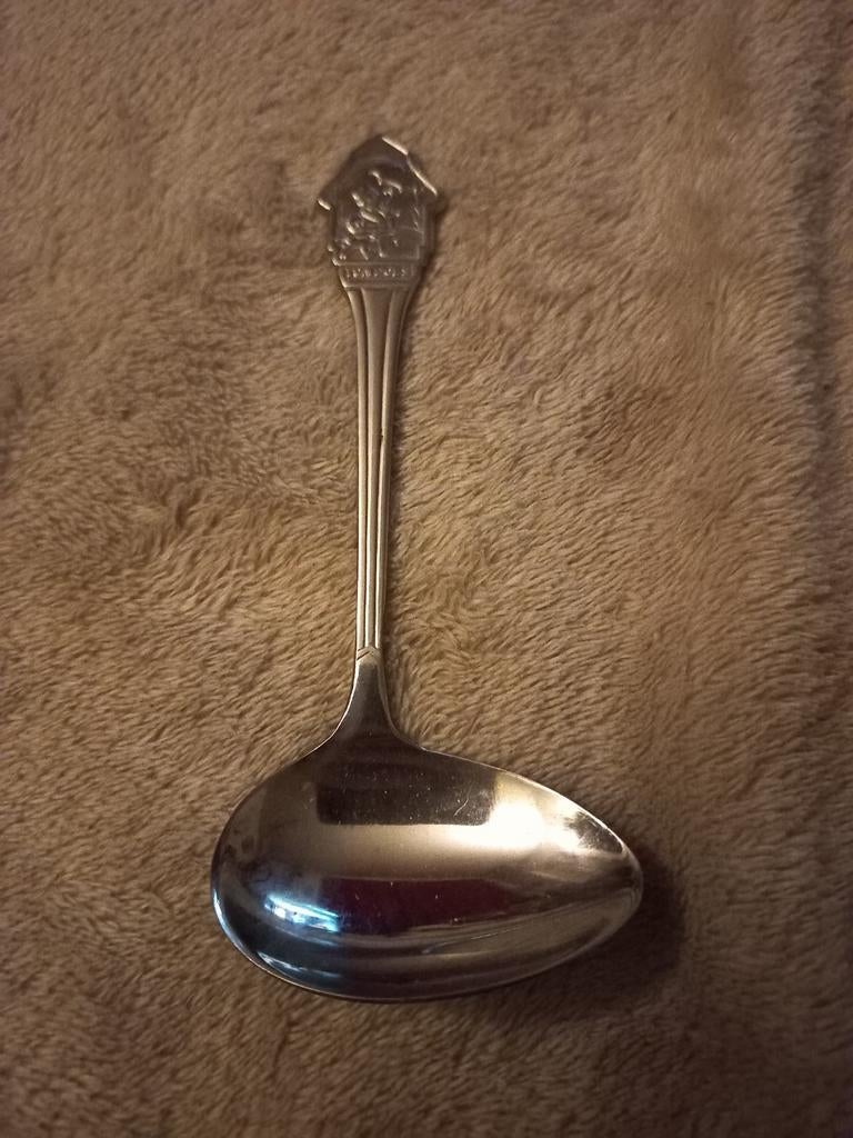 Vintage Tompoes & Oliver B Bommel dwarsLepel Sola, Antiek en Kunst, Antiek | Bestek, Ophalen of Verzenden