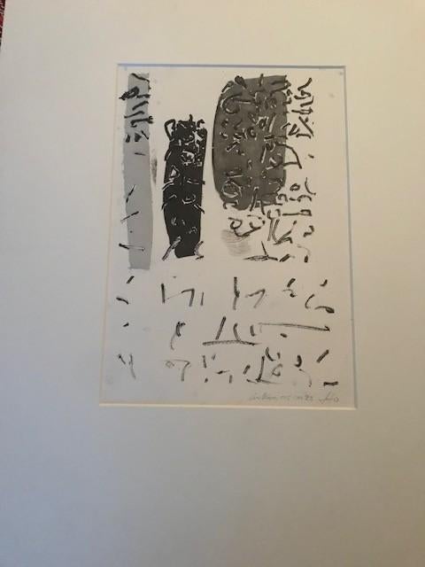 Gouche - zonder titel - ...Frans van Bommel (1939 - 2007), Ophalen