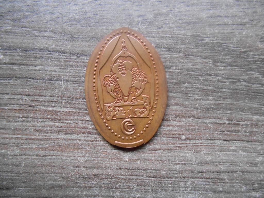 Pressed pennie Efteling Trollenkoning Pressed penny, Postzegels en Munten, Penningen en Medailles, Ophalen of Verzenden, Overige materialen