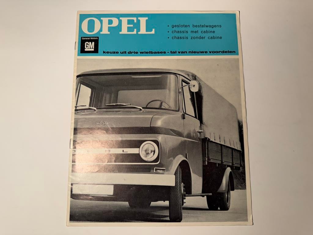 Opel Blitz Brochure 1966, Boeken, Auto's | Folders en Tijdschriften, Gelezen, Opel, Ophalen of Verzenden