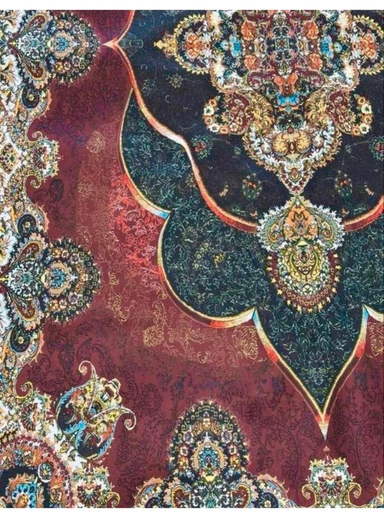 Groot Vloerkleed islamitische perzische abstract tapijt 2M, Huis en Inrichting, Stoffering | Tapijten en Kleden, 100 tot 150 cm