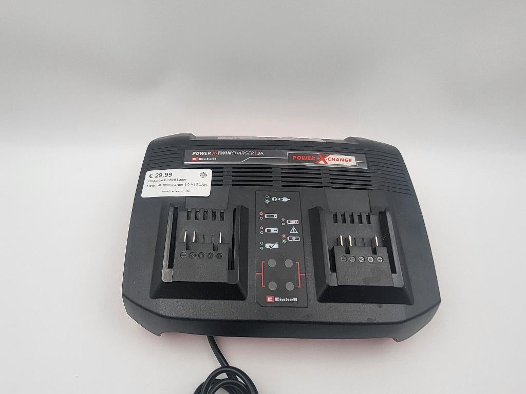 Originele Einhell Lader Power-X-Twincharger 3.0 A | ZGAN, Ophalen of Verzenden, Zo goed als nieuw