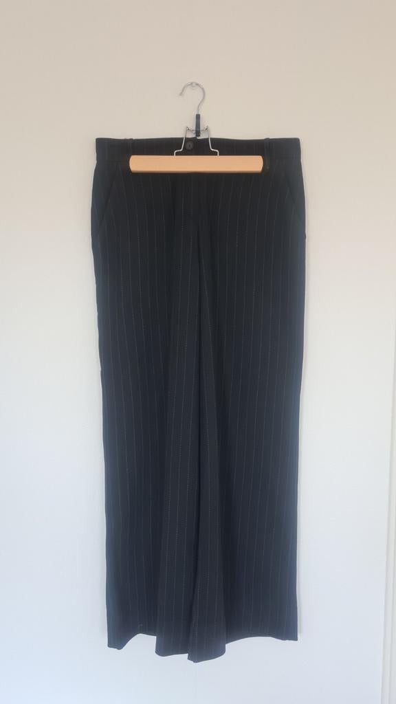 Broek, Vanilia, krijtstreepje, maat 36, Kleding | Dames, Rokken, Vanilia, Zwart, Ophalen of Verzenden, Maat 36 (S)