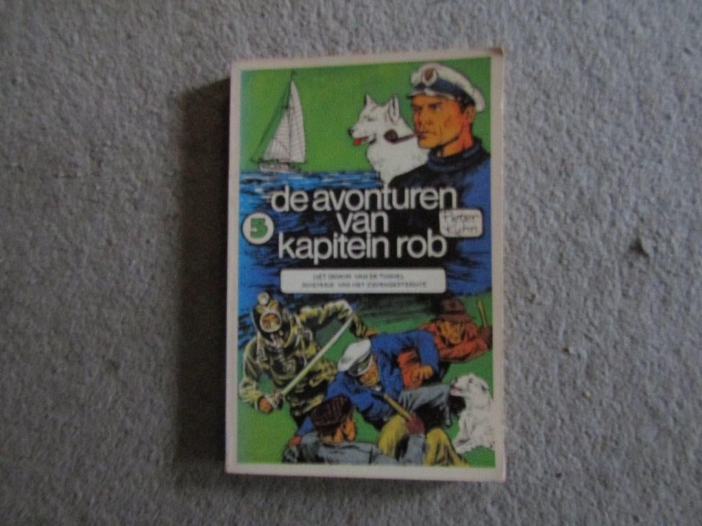 Stripboek: Kapitein Rob deel 5, Eén stripboek, Ophalen of Verzenden, Gelezen, Pieter Kuhn