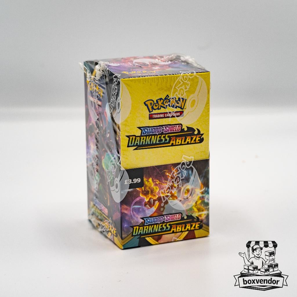 Sword & Shield Darkness Ablaze 1/2 Boosterbox (sealed), Hobby en Vrije tijd, Verzamelkaartspellen | Pokémon, Ophalen of Verzenden