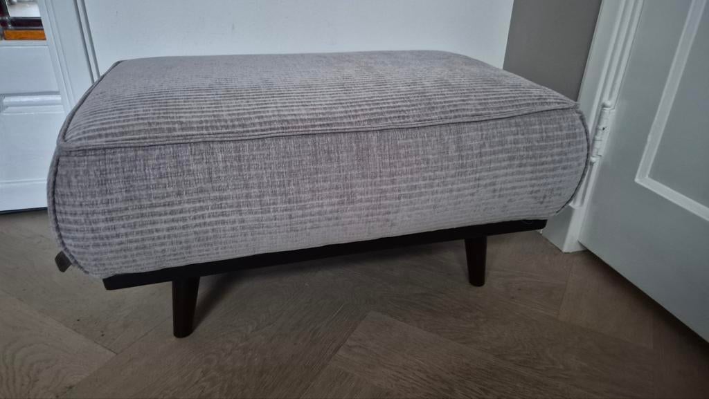 BePureHome Hocker / Voetenbank, Ophalen, 75 tot 100 cm, Zo goed als nieuw, Stof