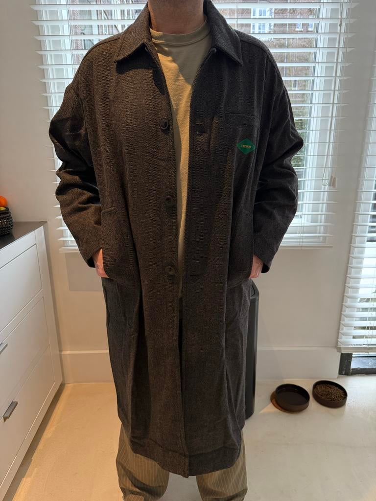 American Vintage lange jas, Ophalen of Verzenden, Nieuw, Maat 56/58 (XL), Grijs