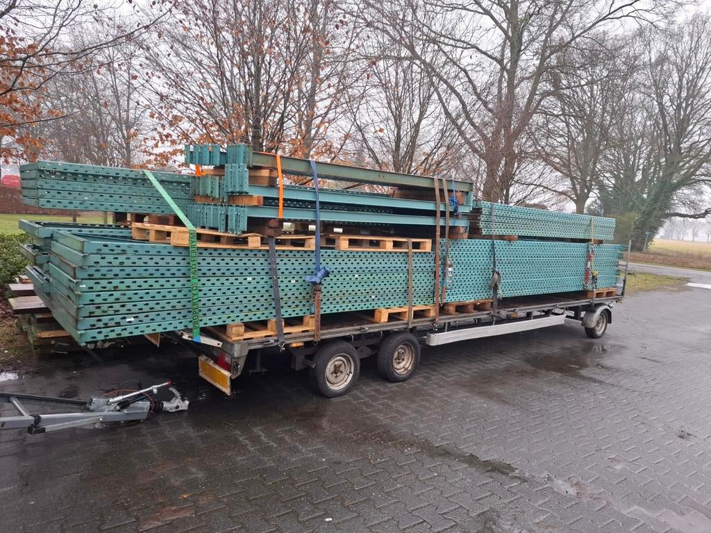 Stelling staander ligger palletstelling legbord pallet, Huis en Inrichting, Kasten | Stellingkasten, Ophalen of Verzenden