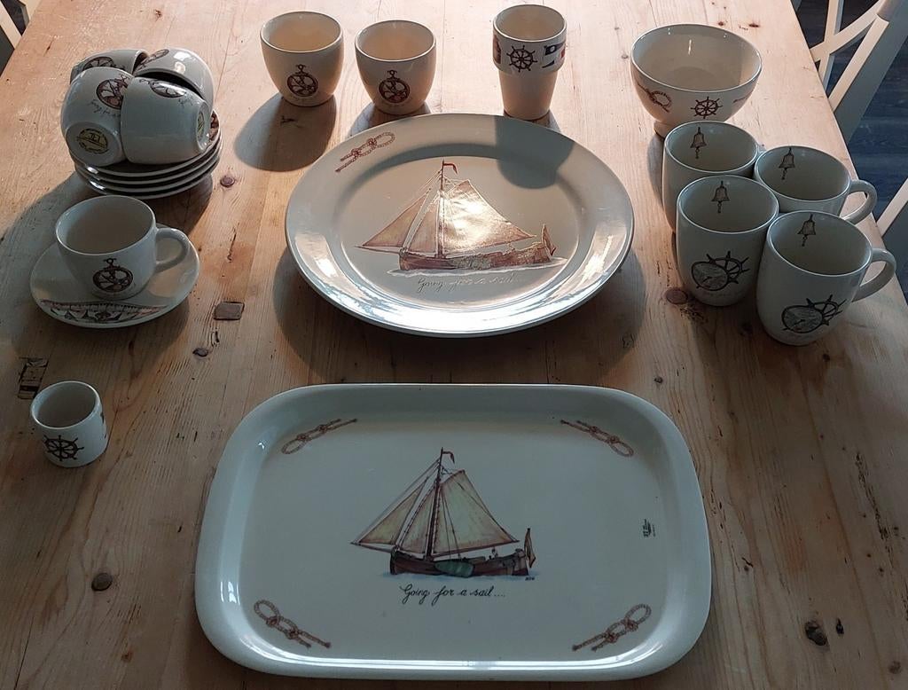 Jet ter Steege Sail Servies, Nieuw, Ophalen of Verzenden, Overige stijlen, Kop(pen) en/of Schotel(s)