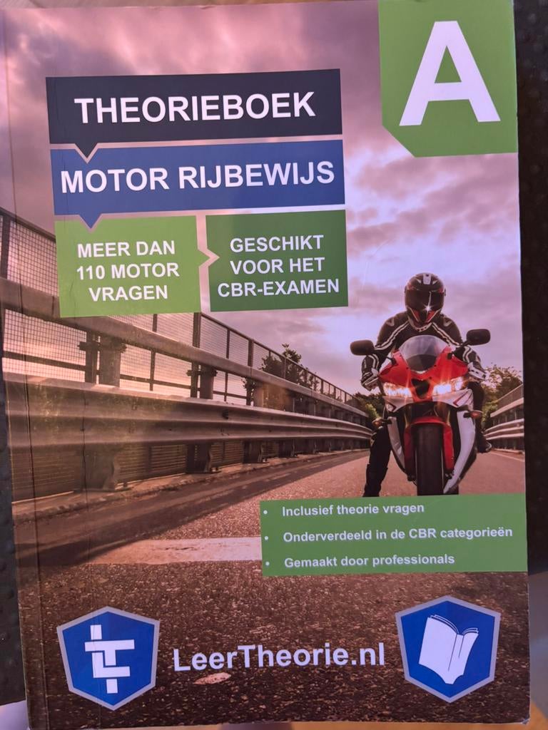Motor theorie boek A, Ophalen, Zo goed als nieuw