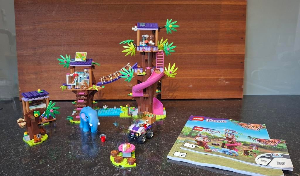 Lego Friends Reddingsbasis 41424, Kinderen en Baby's, Speelgoed | Duplo en Lego, Zo goed als nieuw, Lego, Complete set, Ophalen of Verzenden