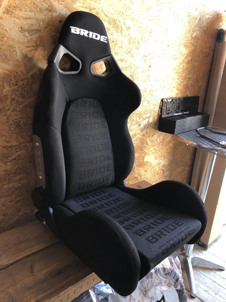 Bride Cuga kuipstoel sportstoel autostoel schaalstoel Zwart, Auto diversen, Ophalen of Verzenden