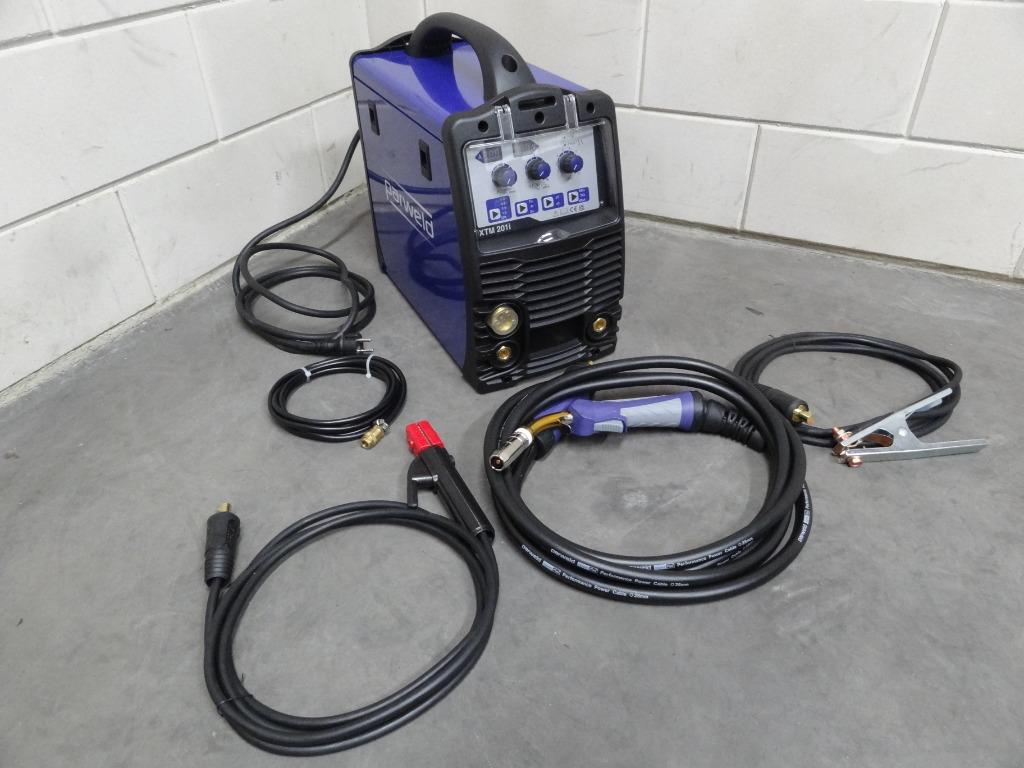 NIEUW Mig/Mag Lasapparaat Parweld XTM201i Synergisch 230 V, Ophalen of Verzenden, Nieuw, 150 tot 250 ampère, Co2