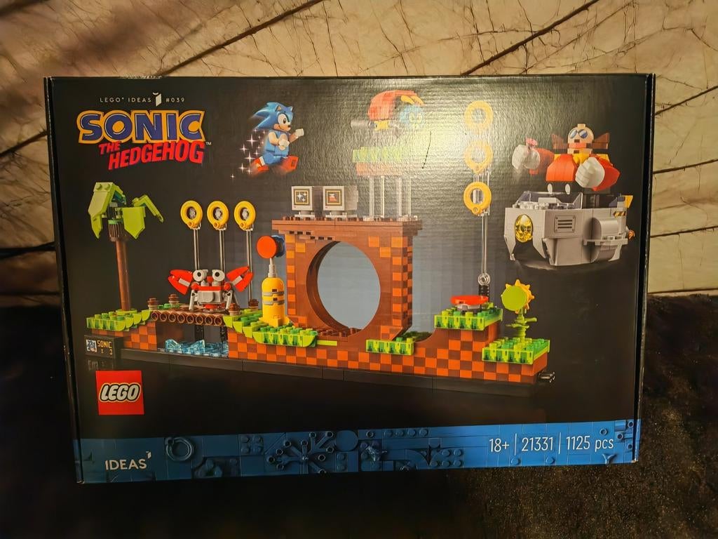 LEGO 21331 Sonic the Hedgehog – Green Hill Zone - Nieuw, Overige thema's, Lego, Nieuw, Ophalen of Verzenden