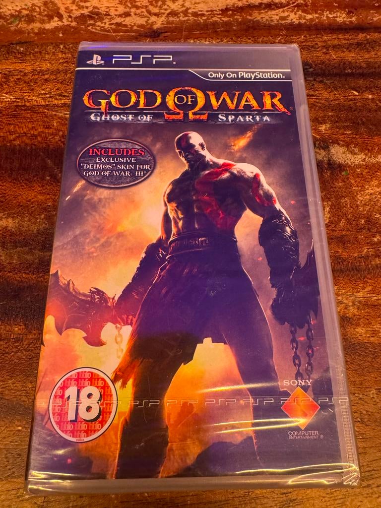 God of War: Ghost of Sparta - PSP Sealed new, Ophalen