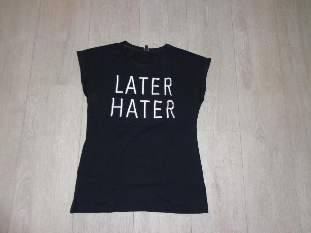 zwart damest-shirt van Nikkie, maat 36, Zwart, Ophalen of Verzenden, Zo goed als nieuw, Korte mouw