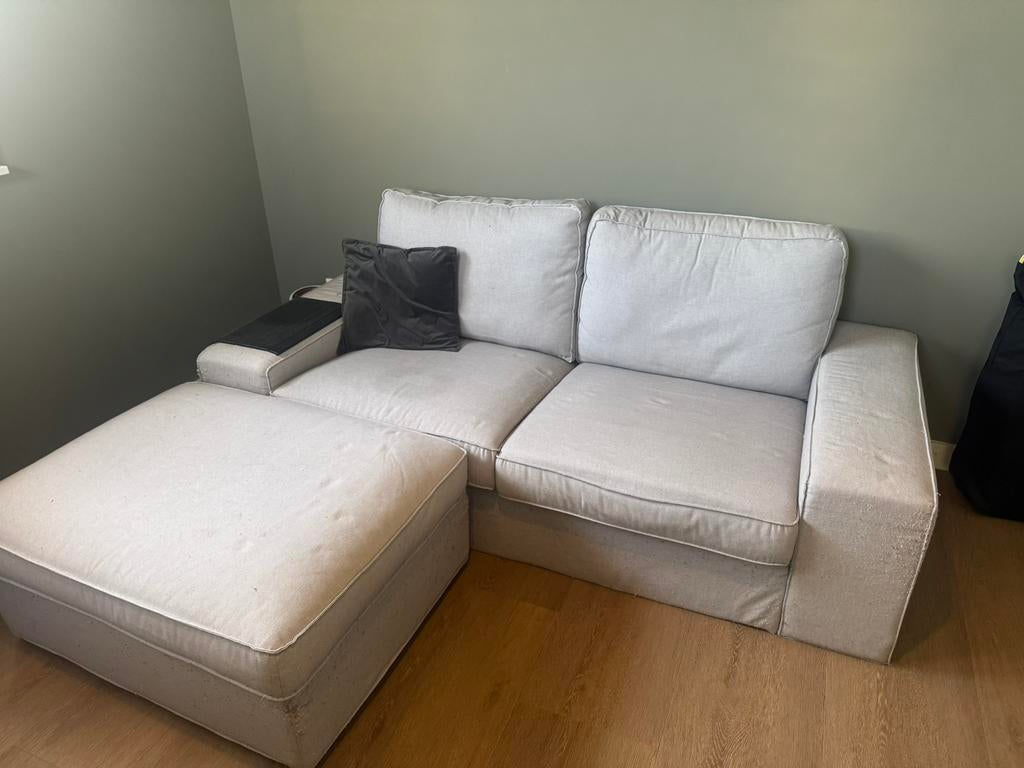 IKEA Kivik bank inclusief hocker (met opbergruimte) te koop, Huis en Inrichting, Banken | Bankstellen, Ophalen