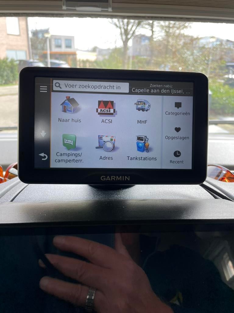 Garmin 760 Campernavigatie, Auto diversen, Autonavigatie, Ophalen of Verzenden, Zo goed als nieuw