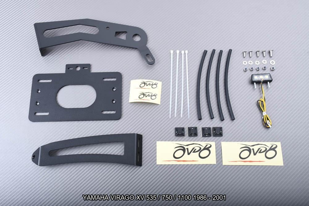 Kentekenplaathouder YAMAHA VIRAGO XV 535 750 1100 1986 2001, Motoren, Ophalen of Verzenden, Nieuw