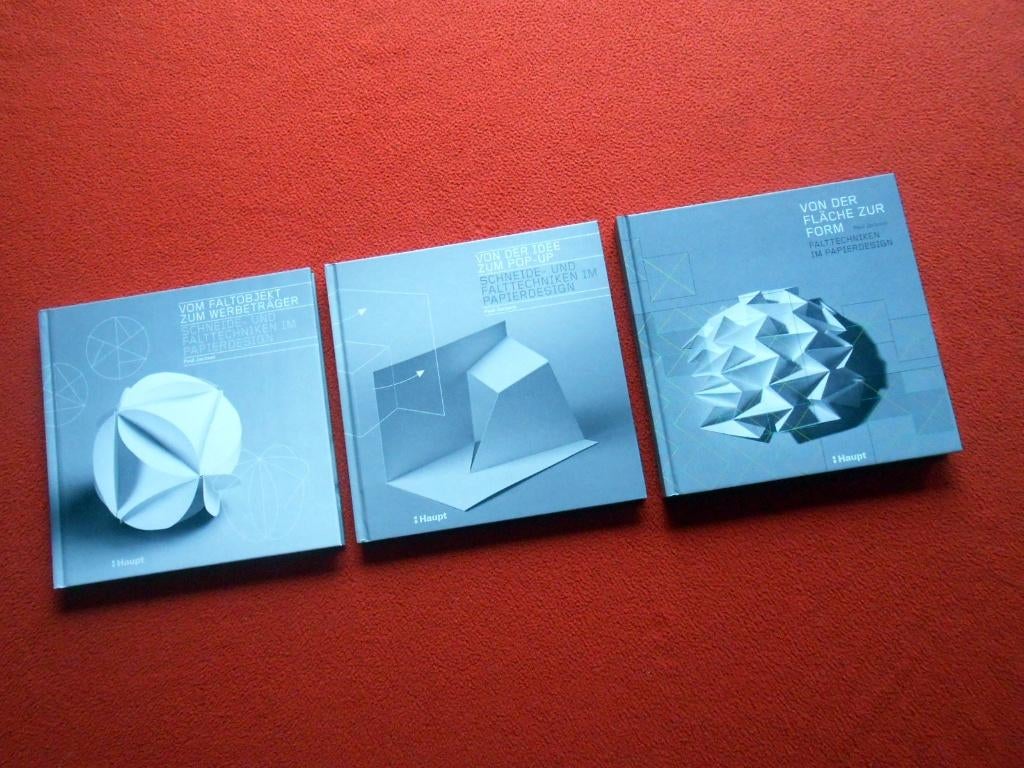 Schneide- und Falttechnieken im Papierdesign: complete reeks, Ophalen of Verzenden, Zo goed als nieuw, Overige onderwerpen