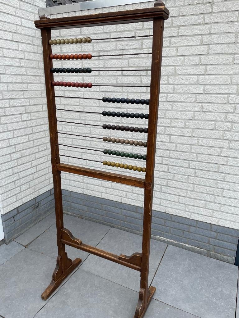 Leuk groot houten telraam, Ophalen, Gebruikt