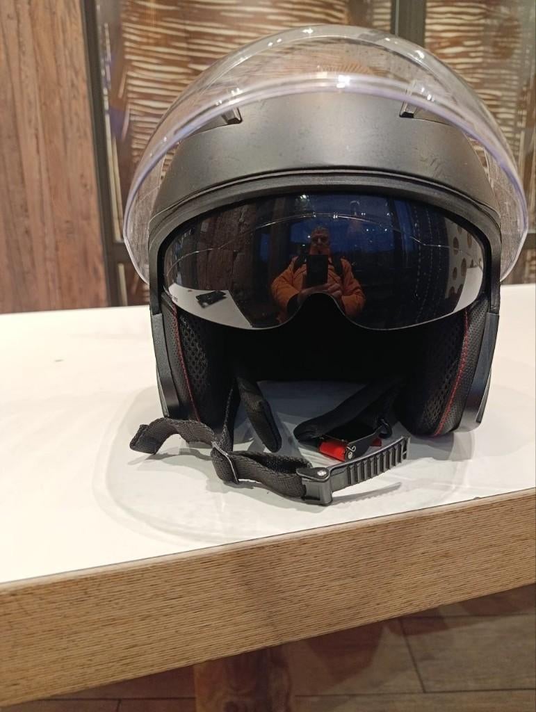 scooterhelm, Fietsen en Brommers, Brommerhelmen, Ophalen, Gebruikt