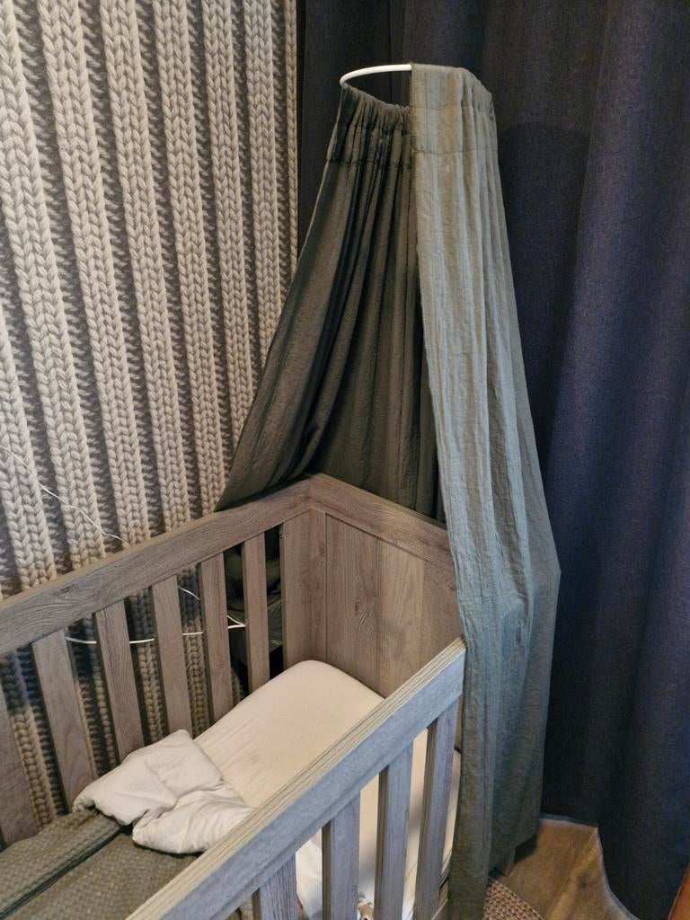 Baby ledikant 60120 merk babydump. Grijs, Ophalen, Jongetje of Meisje