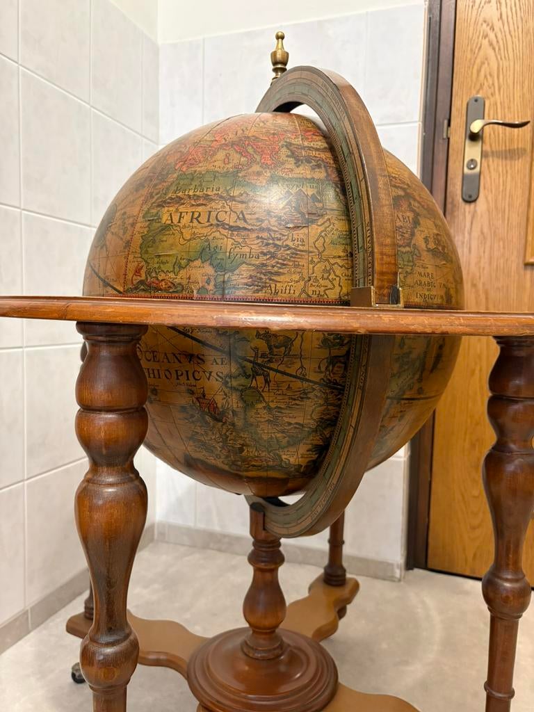 ANTIEKE bar globe drank wereldbol globebar minibar barglobe, Ophalen