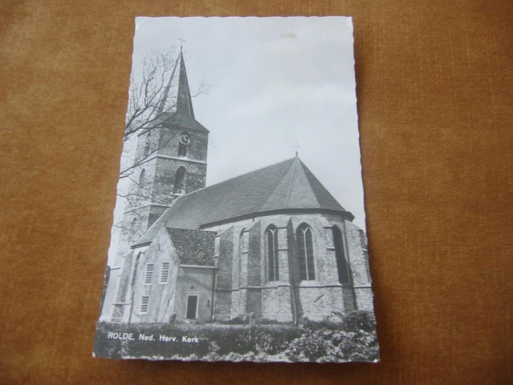ROLDE  =  NED HERV KERK, Ophalen of Verzenden, 1940 tot 1960, Ongelopen