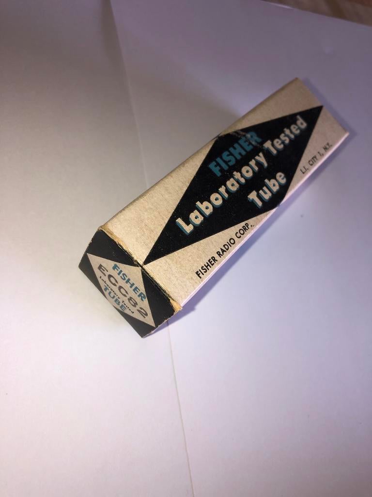 PHILIPS ECC82 NOS Fisher USA Laboratory Tested Buis Avo163, Ophalen of Verzenden, Nieuw