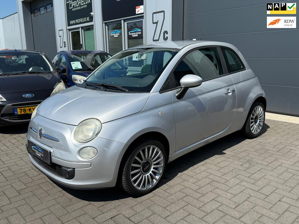 Fiat 500 1.2 AIRCO | ELEKTR PAKKET | NIEUWE APK | NAP |, Voorwielaandrijving, Stof, Gebruikt, 1242 cc