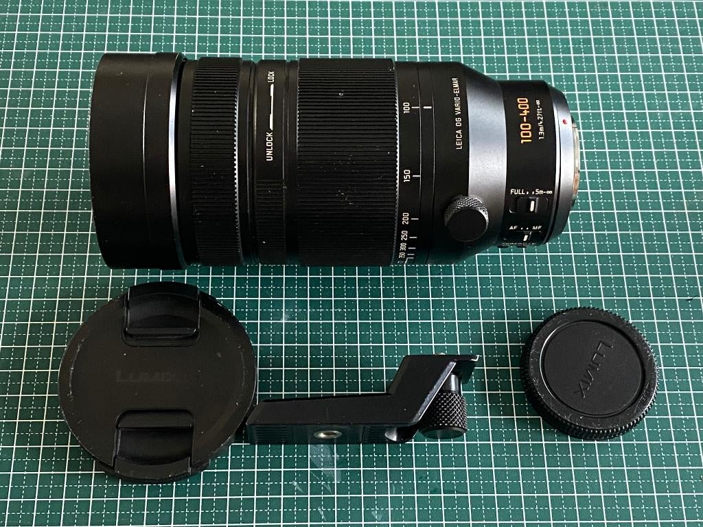 Leica 100-400 DG Vario-Elmar F 4.0 - 6.3 ASPH OIS voor MFT, Ophalen of Verzenden, Zo goed als nieuw, Telelens, Zoom