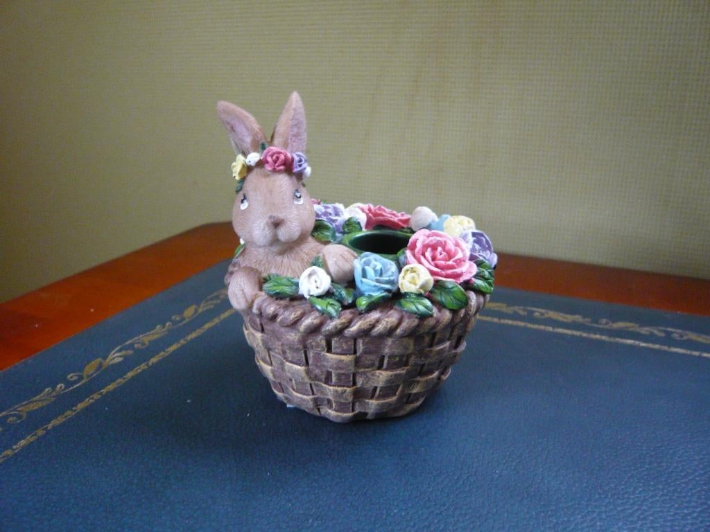 Villeroy & Boch Spring Fantasy haas in mand kaarsenhouder, Ophalen of Verzenden, Nieuw