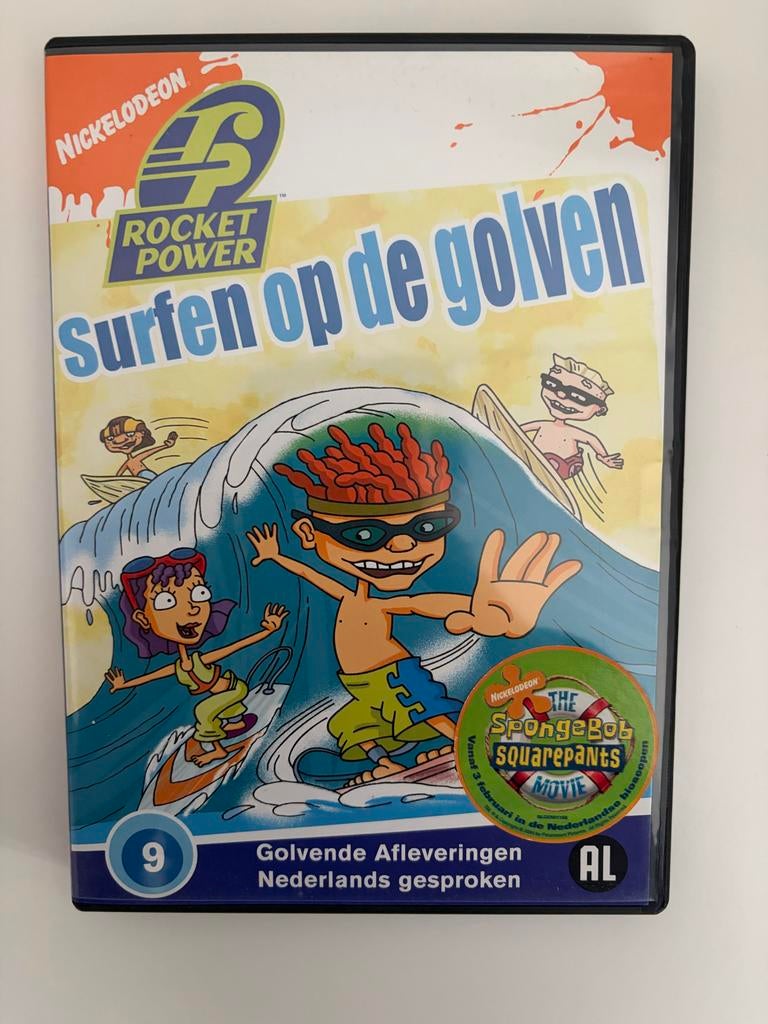 Rocket Power: Surfen op de Golven DVD, Avontuur, Gebruikt, Ophalen of Verzenden, Vanaf 6 jaar