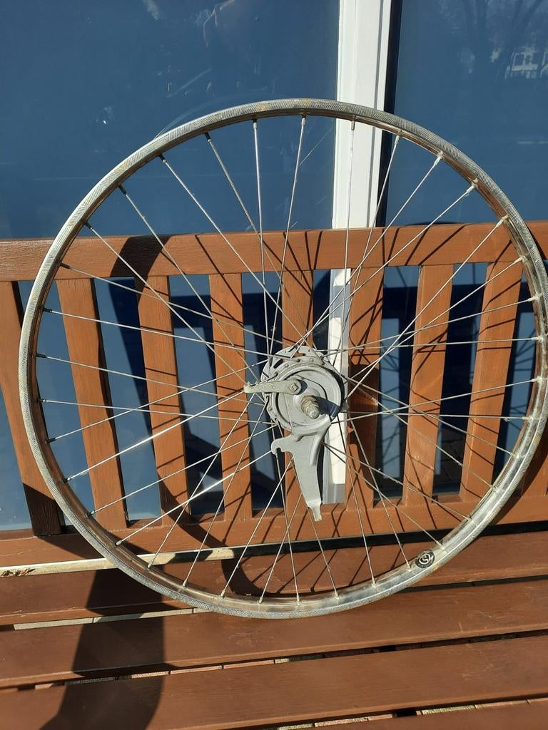 Schothorst voorwiel 28 inch met Sachs trommelrem, Fietsen en Brommers, Ophalen, Gebruikt, Wiel