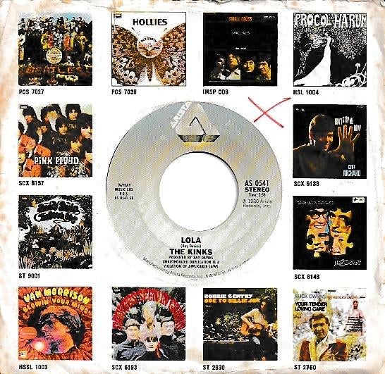 The Kinks - Lola, Cd's en Dvd's, Vinyl Singles, Gebruikt, 7 inch, Single, Ophalen of Verzenden