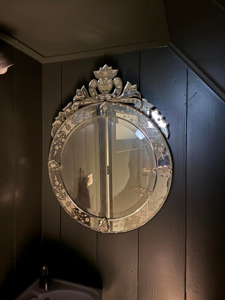 Venetiaanse spiegel, Ophalen, Rechthoekig