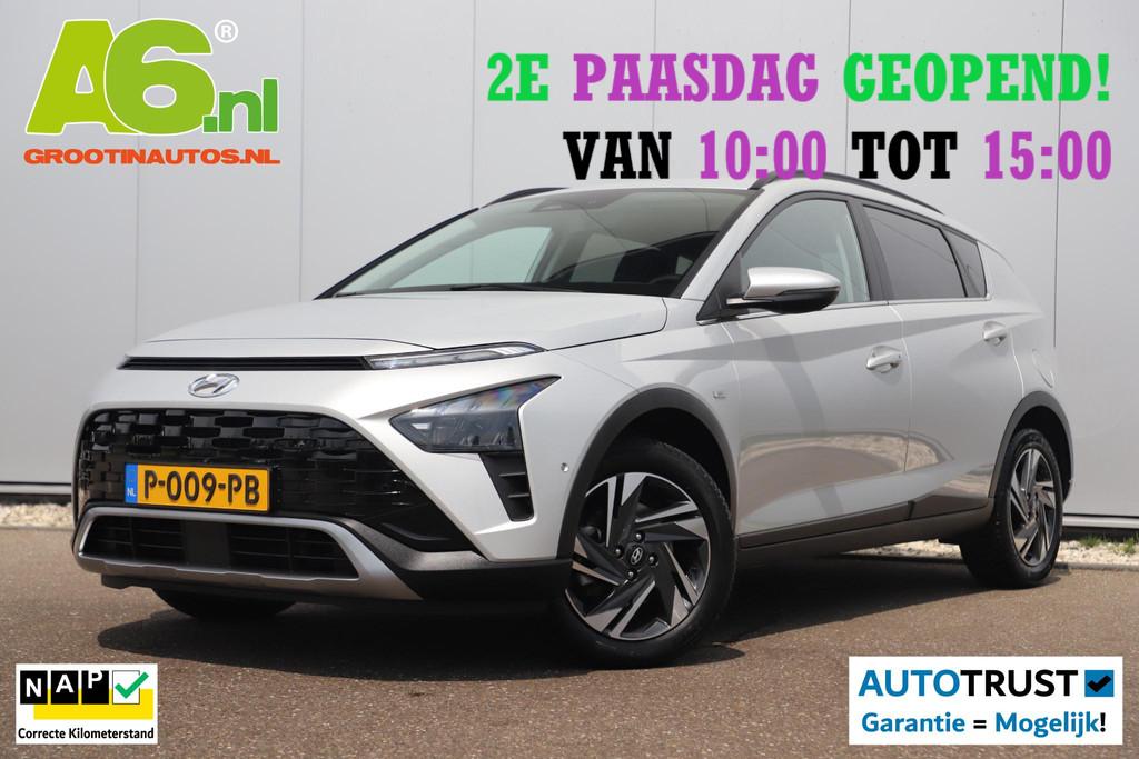 Hyundai Bayon 1.0 T-GDI Premium Navigatie Achteruitrijcamera, Auto's, Hyundai, Voorwielaandrijving, Gebruikt, Euro 6, Origineel Nederlands