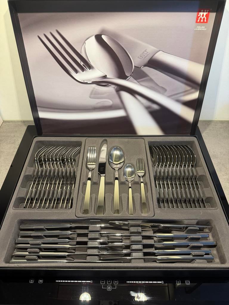 Zwilling Bestekset 60-delig, RVS, voor 12 personen, Nieuw, Ophalen of Verzenden, Rvs of Chroom, Vaatwasserbestendig