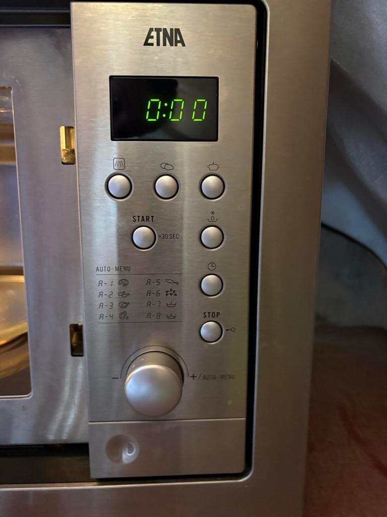 Nette Etna inbouw magnetron, weinig gebruikt, Ophalen of Verzenden, Magnetron, Zo goed als nieuw, 45 tot 60 cm