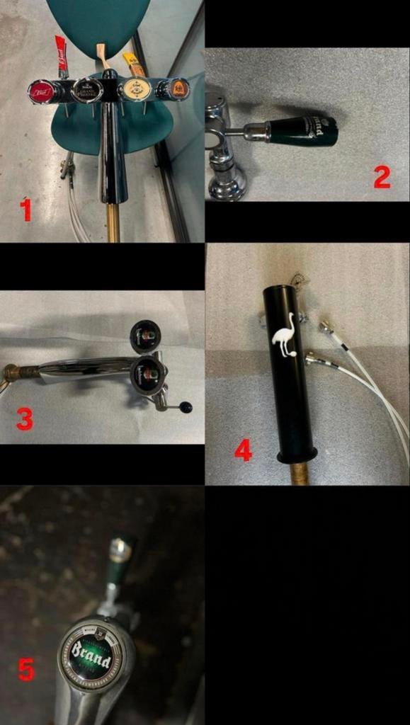 diverse tapkranen/zuilen, Huis en Inrichting, Barren, Ophalen of Verzenden